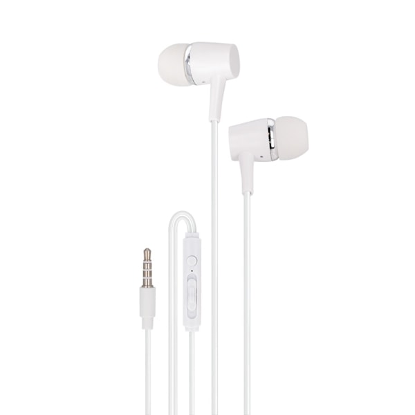 Maxlife MXEP-02 - In-Ear hörlurar med mic, Vit Vit