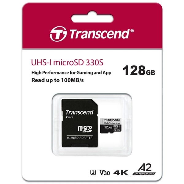 Transcend microSDXC 128GB U3 (R100/W85)