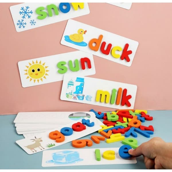 Lär dig engelska - stavningsspel för barn