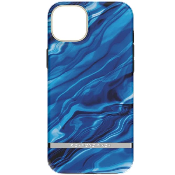 Richmond & Finch iPhone 14 Plus case, Blue Waves Blå