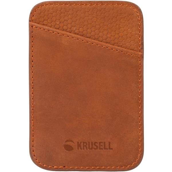Krusell Magnetic Card Holder Cognac Brun