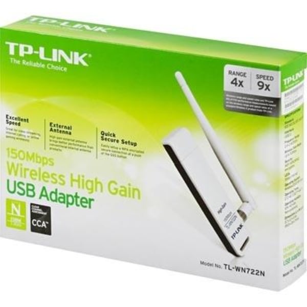 TP-Link, Trådlöst nätverkskort, 150Mbps (TL-WN722N)