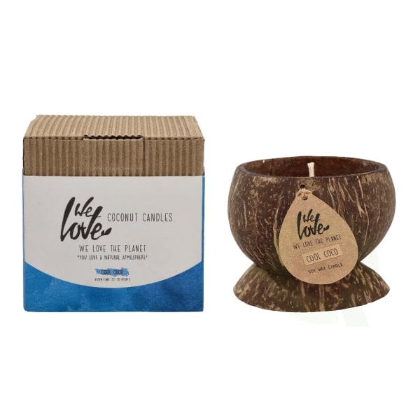 We Love The Planet Coconut Soywax Candle 200 gr Cool Coconut