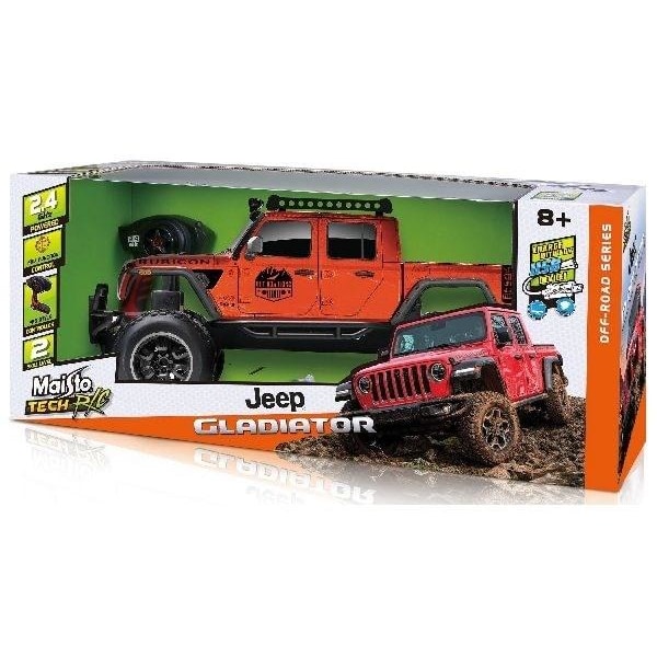 Jeep Gladiator 1:6 R/C 2,4Ghz Li-ion, orange