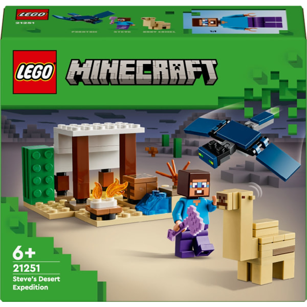 LEGO Minecraft 21251  - Steves ørkeneventyr