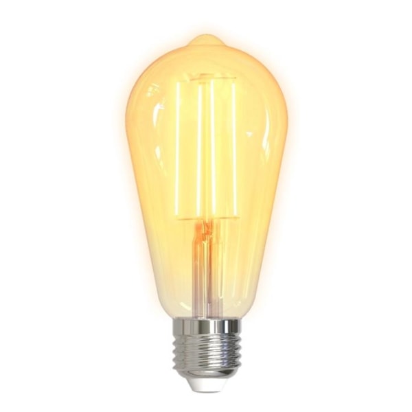 DELTACO SMART HOME FILAMENT LED-lampa, E27, WiFI, 5.5W, 1800K-65