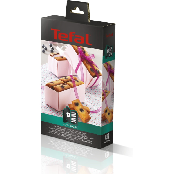 Tefal Snack Collection bageplader: 13 mini kager/barer