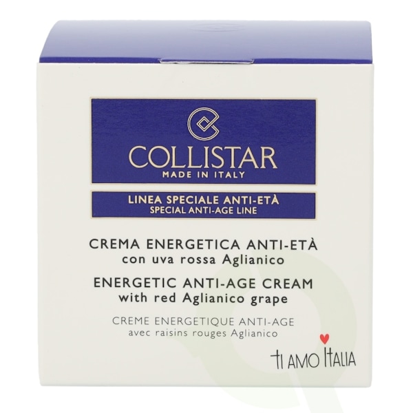 Collistar Energetic Anti-Age Cream 50 ml With Red Aglianico Grape