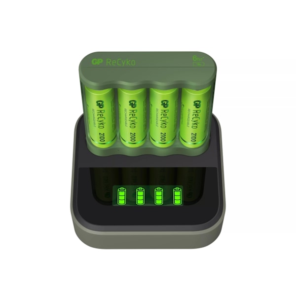 GP EverydayCharger w/chargingstation + 4xAA (PB)