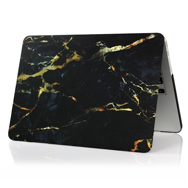 Kovamuovikotelo MacBook Air 13" Retina A425/A1502, marmori (musta/kulta)