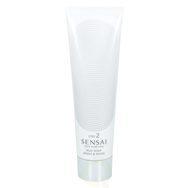 Kanebo Sensai Step 2 Silky Purifying Mud Soap 125 ml Wash & Mask - For Oily Skin