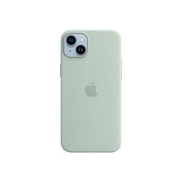 Apple iPhone 14 Plus Silicone Case with MagSafe - Succulent Grön