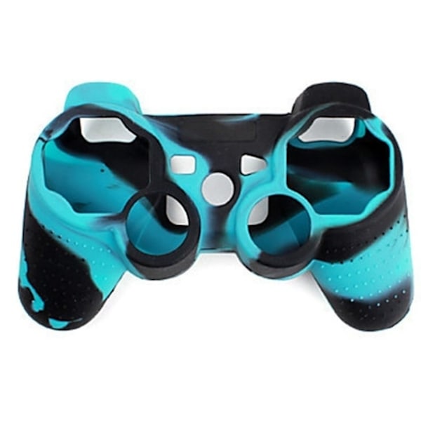 Silikonegreb til controller, Playstation 3, Camouflage Turkis