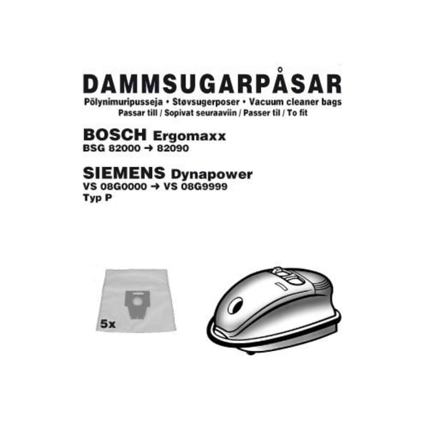 Champion Dammpåsar Bosch/Siemens 5st