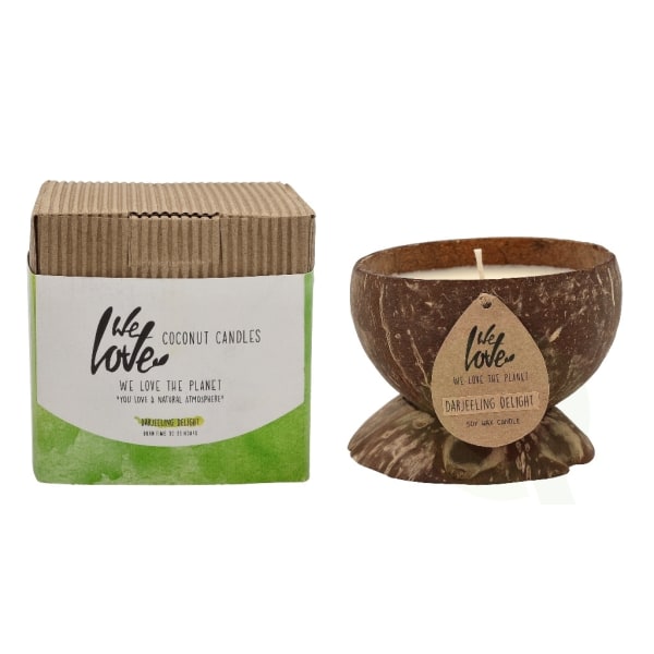 We Love The Planet Coconut Soywax Candle 200 gr Darjeeling Delig