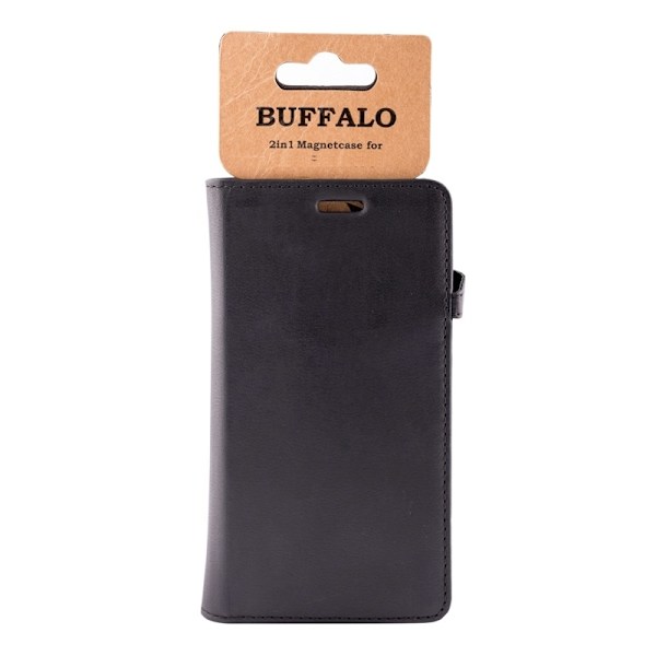 Buffalo Mobilfodral 3 Kortfack Svart - Huawei Honor 9 Lite Svart