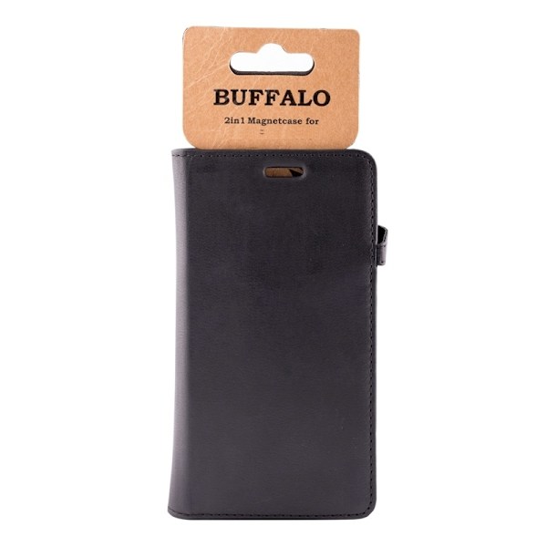 Buffalo Wallet Læder Huawei Honor 9 Lite Sort Svart