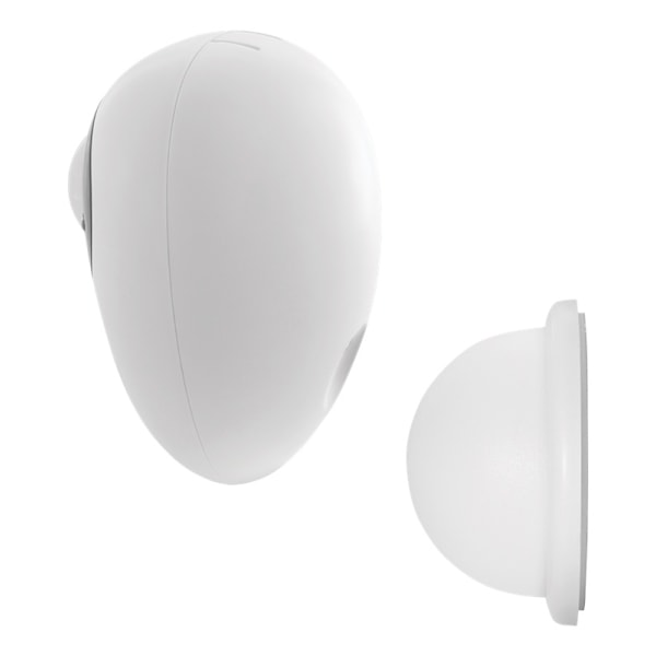 DELTACO SMART HOME Rörelsesensor, PIR, WiFi 2.4 GHz, vit/svart