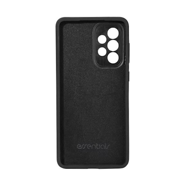 Essentials Samsung Galaxy A23/A23 5G Silicone back cover, Blk Svart