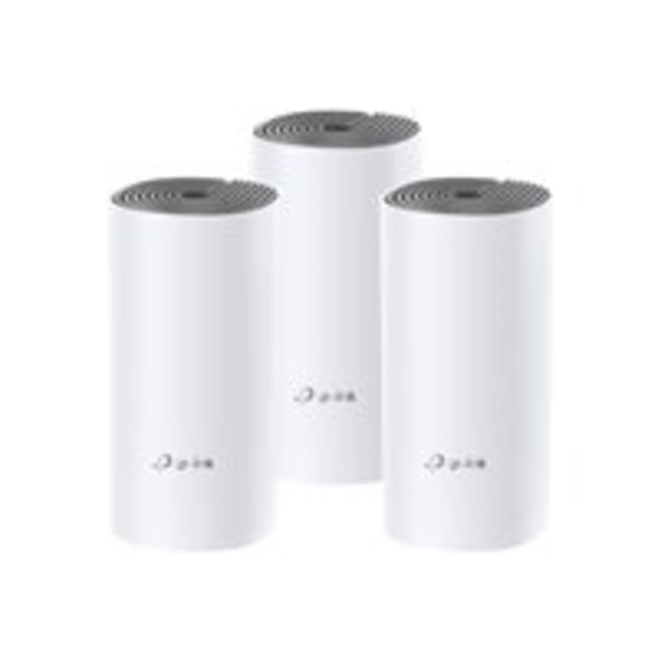 TP-LINK Deco E4 (3-pack) Dual-band (2,4 GHz / 5 GHz) Wi-Fi 5 (802.11ac) Vit, Grå