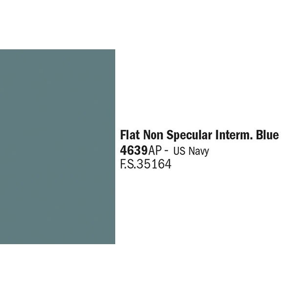 Italeri Flat Non Specular Intermed. Blue, 20ml Blå