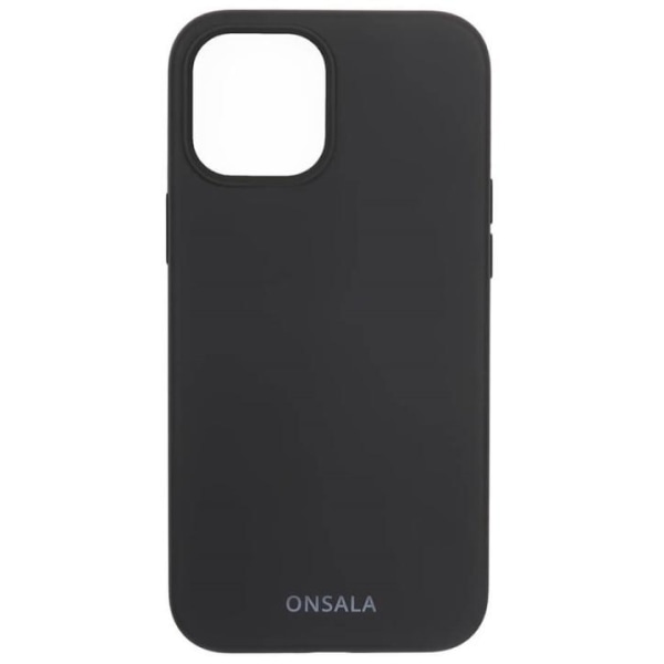 ONSALA Mobilcover Silikone Black - iPhone 12 Pro Max Svart