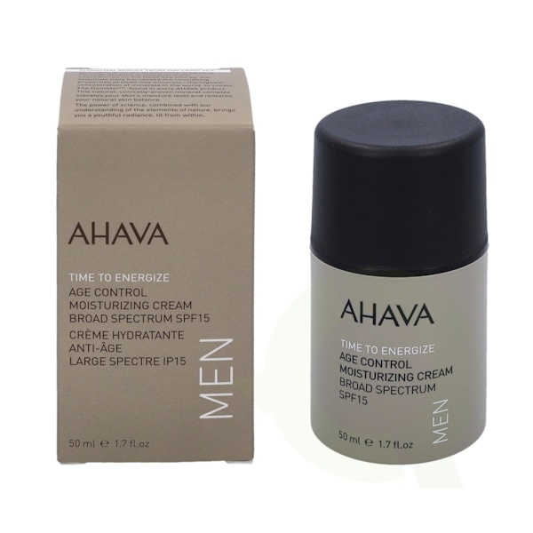 Ahava Men T.T.E. Age Control Moisturizing Cream SPF15 50 ml