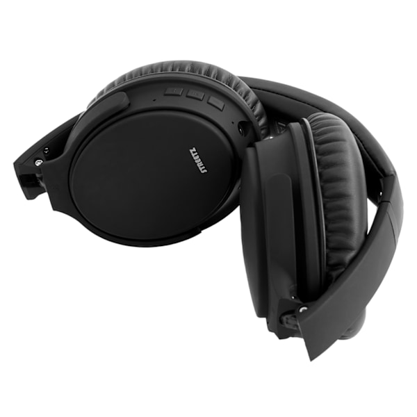 STREETZ Bluetooth noise cancelling headphones, microphone, buttons Svart