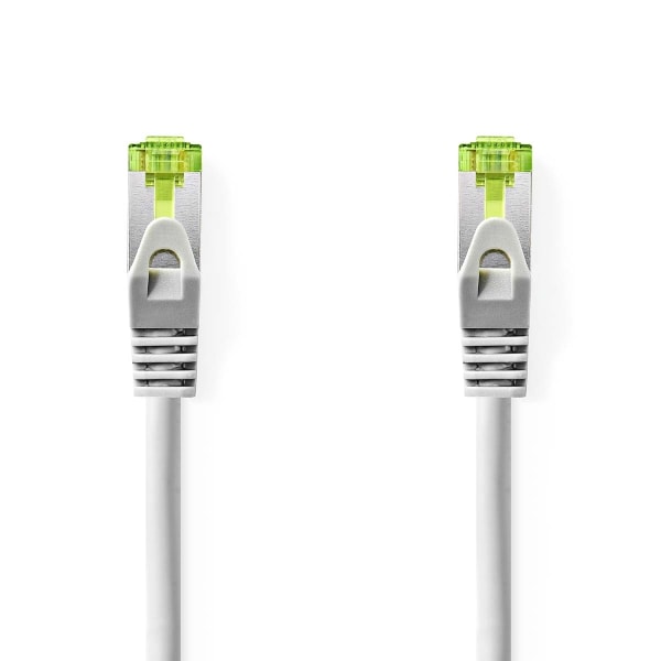 Nedis CAT7 netværkskabel | S/FTP | RJ45 Han | RJ45 Han | 10.0 m | Snagless | Runde | LSZH | Grå | Label