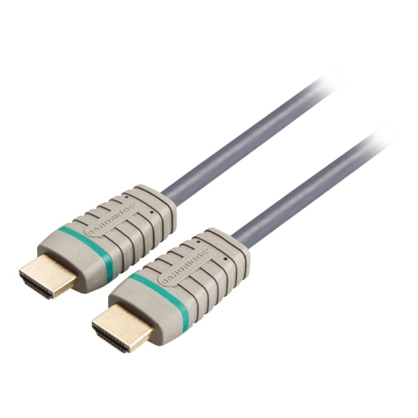 Höghastighets HDMI-kabel med Ethernet, HDMI till HDMI, 2m