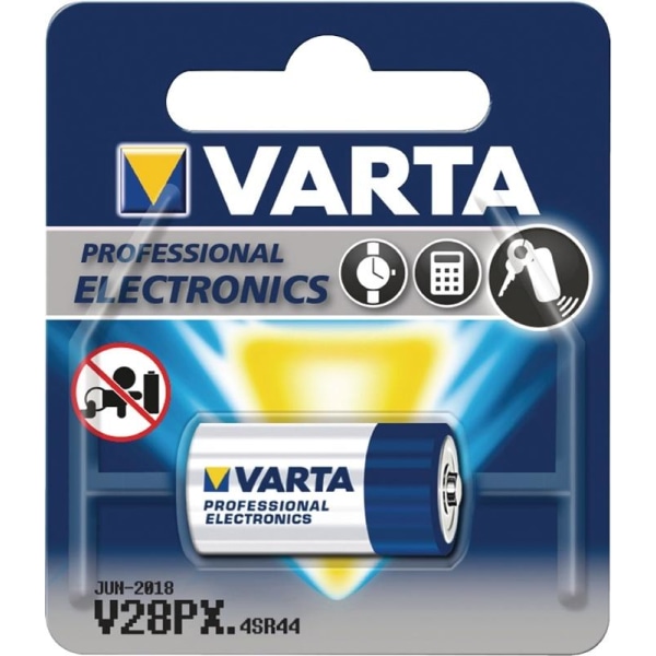 Varta Sølv-Oxide Batteri 4Sr44 6.2 V 145 mAh 1-Bobler