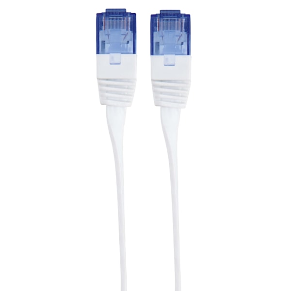 Hama Kaapeli Verkko CAT6 UTP Litteä Valkoinen 10m
