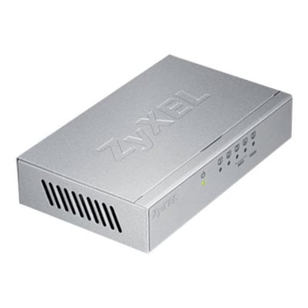 Zyxel GS-105B Switch 5-port Gigabit, Metall & Silver