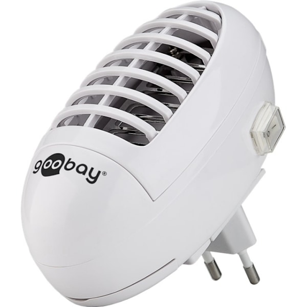 Goobay UV-LED-insektsdödare Elektrisk UV LED-insektsfälla för inomhusbruk