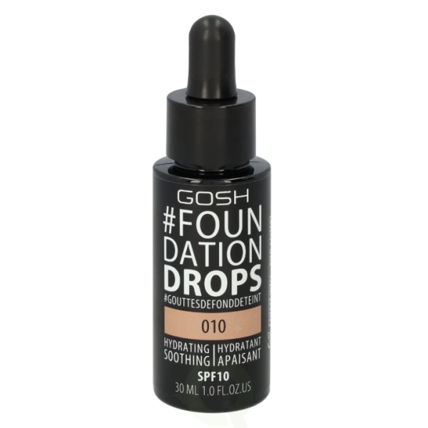 Gosh Foundation Drops SPF10 30 ml Tan 010