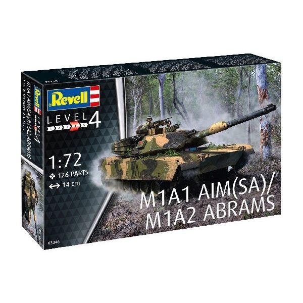 Revell M1A2 Abrams Tank 1:72
