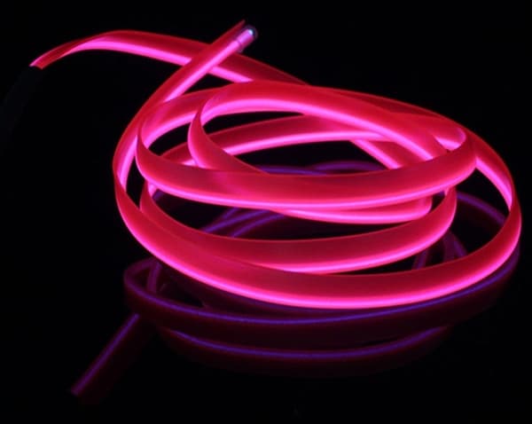 Joustava universaali LED-nauha 2m, vaaleanpunainen