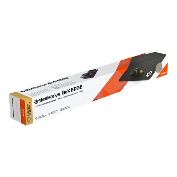 SteelSeries Qck Edge - Musmatta Large, Svart