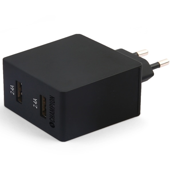 Champion Dual USB Laddare 24W