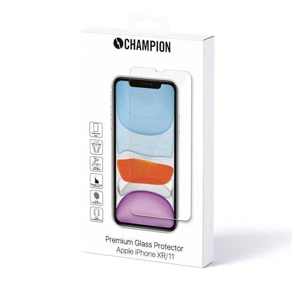 Champion Skärmskydd iPhone XR/11 Transparent