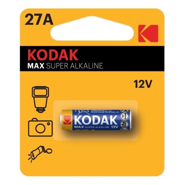 Kodak ULTRA Alkaline 27A batteries (1 pack)