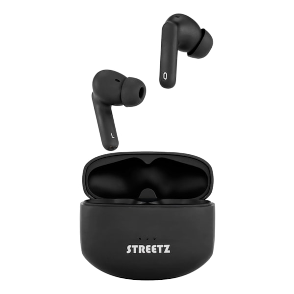 STREETZ True Wireless Stereo, aktiv brusreducering (ANC), in-ear, mattsvart Svart