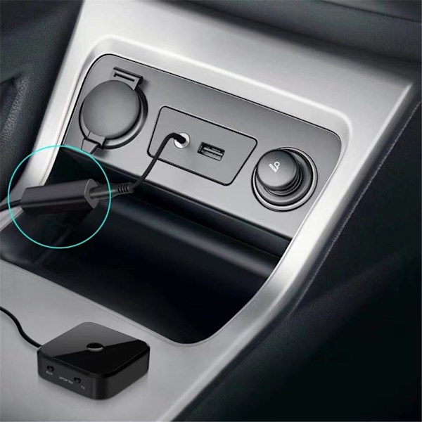 Bluetooth-sovitin, jossa on äänenvaimennin, 3,5 mm:n liitin
