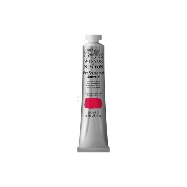 WINSOR Proff. acrylic 200ml permanent rose 502