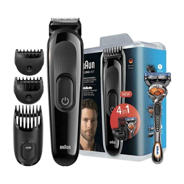 Braun SK3000 Skäggtrimmer - Styling Kit Sort
