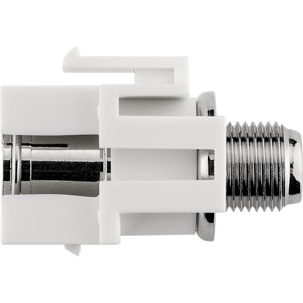 Goobay Keystone-modul SAT/antenne, planforsænket montering IEC / koaksial socket > F socket