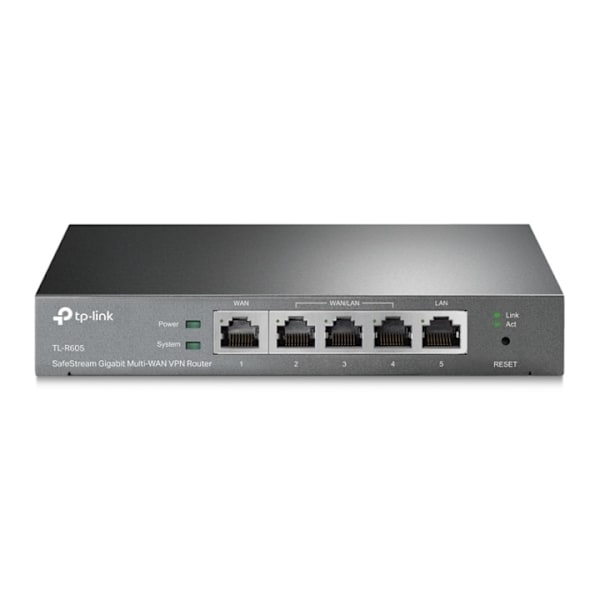 TP-LINK TL-R605 kabelansluten router 10 Gigabit Ethernet, 100 Gigabit Ethernet S Sort