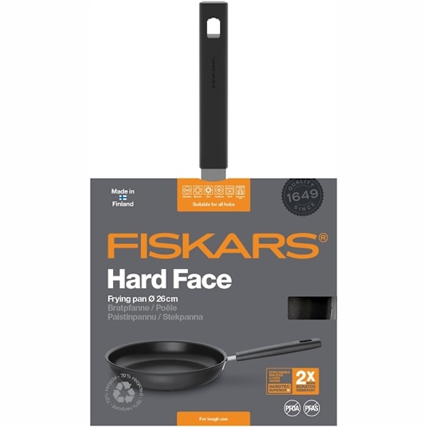 Fiskars Stekpanna 26 cm Hard Face