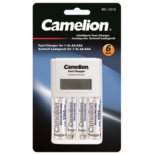 Camelion BC-1012 Batteriladdare med batterier