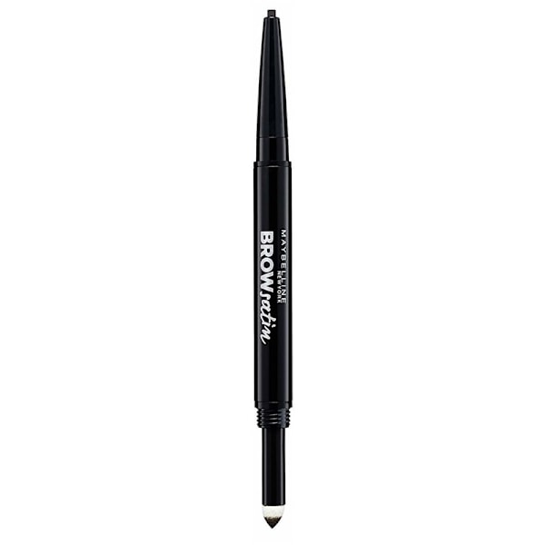 Maybelline Brow Satin Duo Pencil - Sortbrun